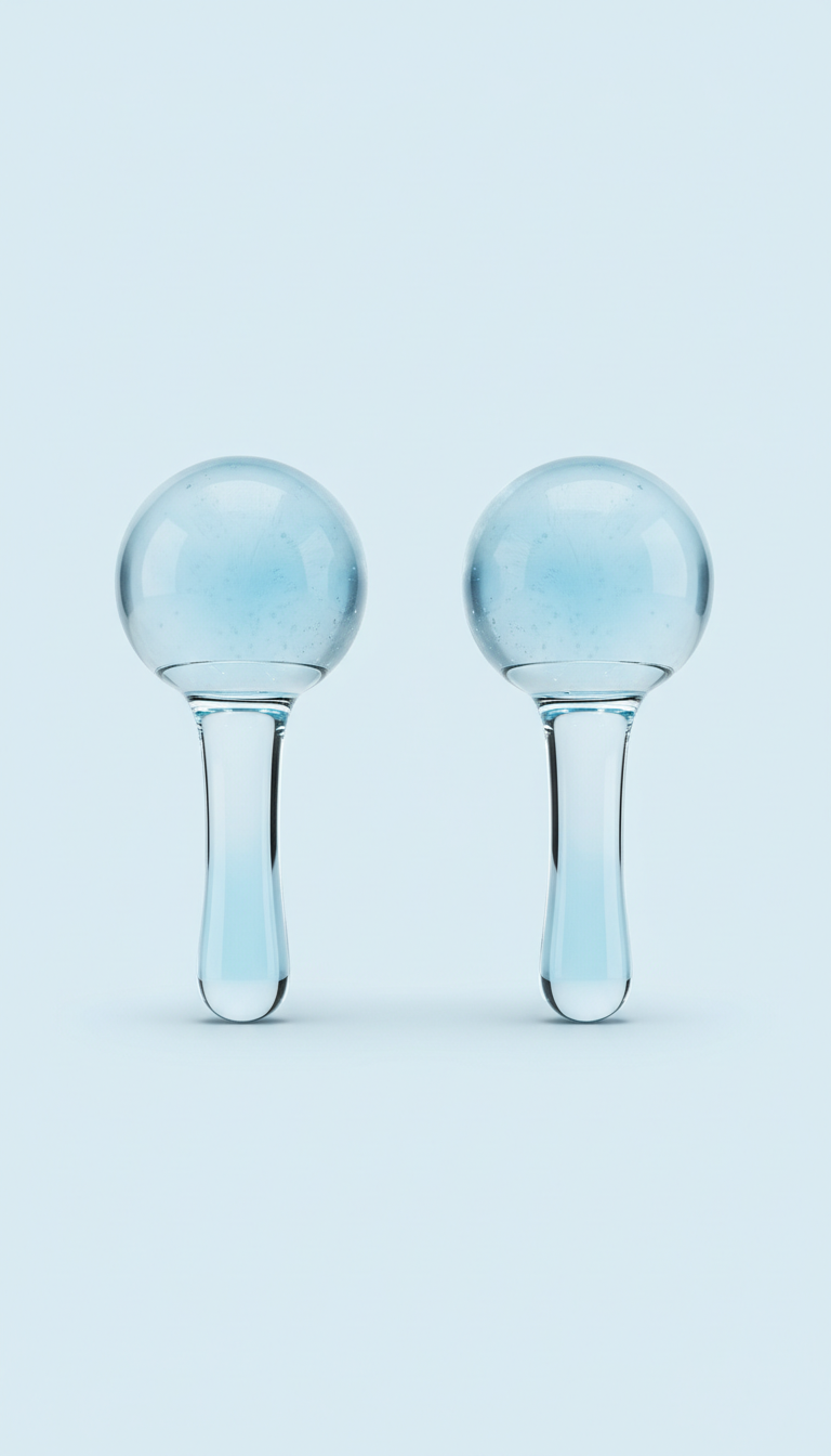 Facial Ice Globes Set